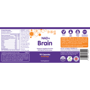 NMN NAD+ Brain (90 Capsules) 50mg